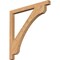 Ekena Millwork Legacy Block Smooth Bracket, Western Red Cedar, 3 1/2"W x 48"D x 48"H BKT04X48X48LEC05SWR - alternate 1